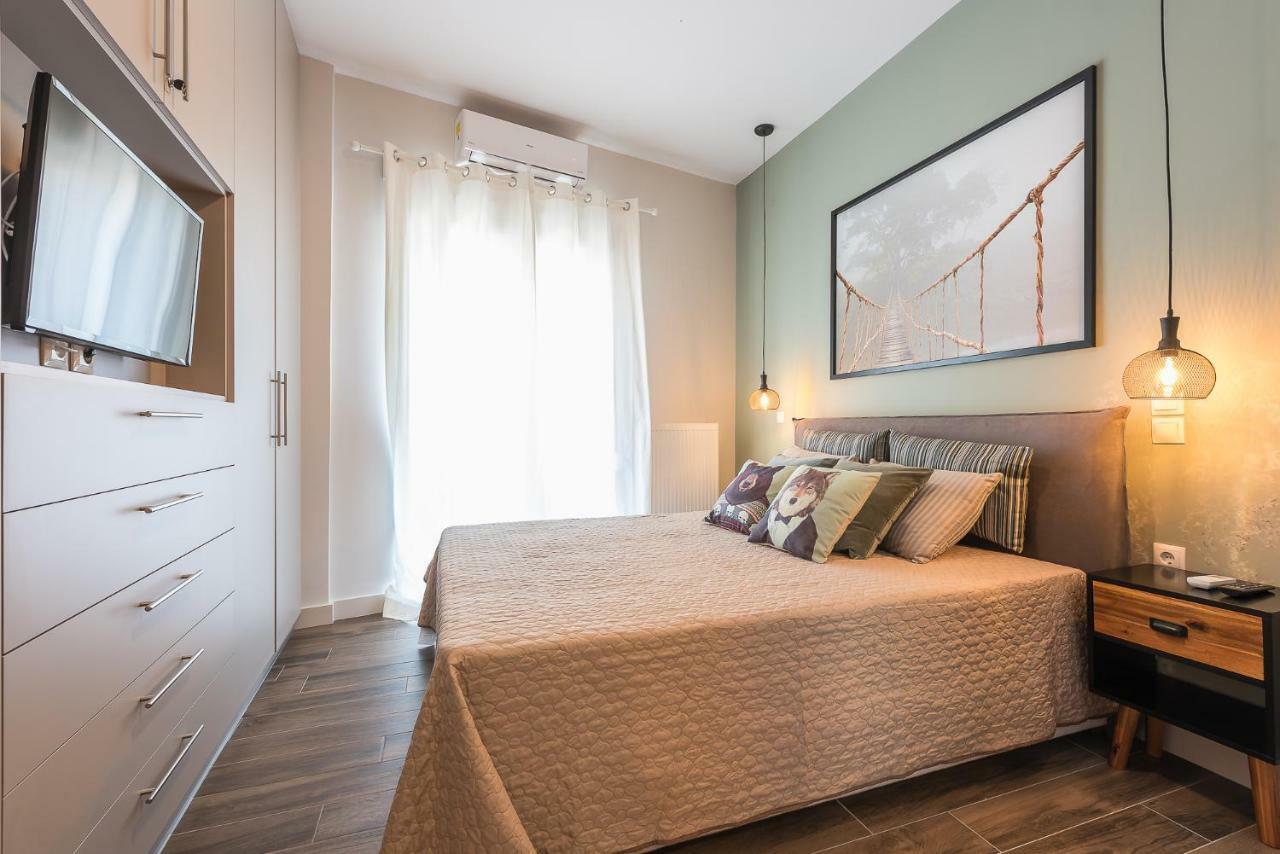 "Sunbow Olive"- Boutique Apartment In Dowtown Athens Atenas Exterior foto